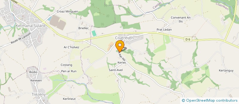 localisation de l'entreprise MADAME AURORE FILLINGER  ROSPEZ