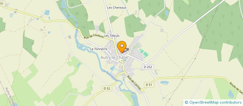 localisation de l'entreprise MADAME AURORE FLEURIET à AUTRY-LE-CHATEL