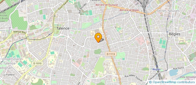 localisation de l'entreprise MADAME AURORE FLOTTE  TALENCE