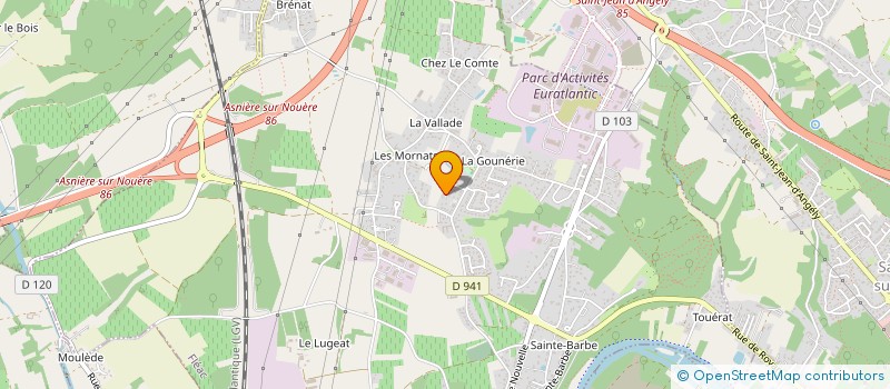 localisation de l'entreprise MADAME AURORE FORESTIER à FLEAC