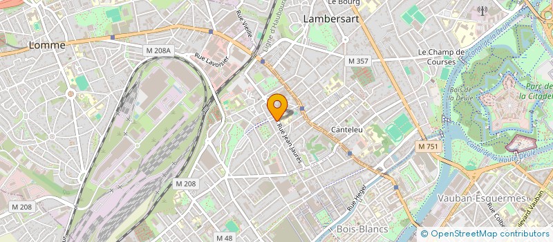 localisation de l'entreprise MADAME AURORE FRADET à LILLE