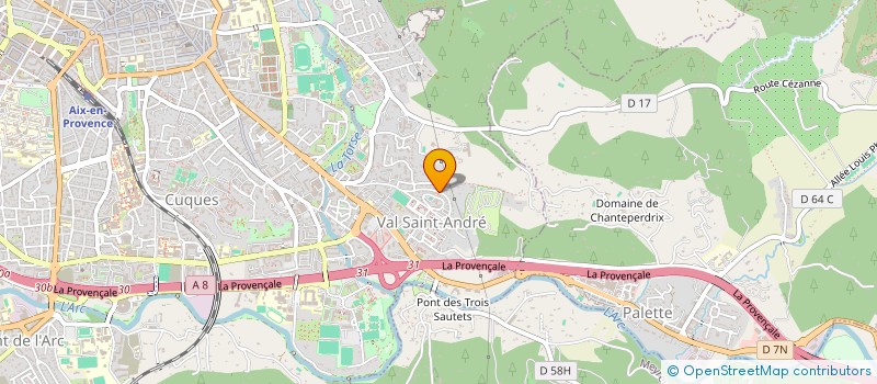 localisation de l'entreprise MADAME AURORE FRANCOY  AIX-EN-PROVENCE