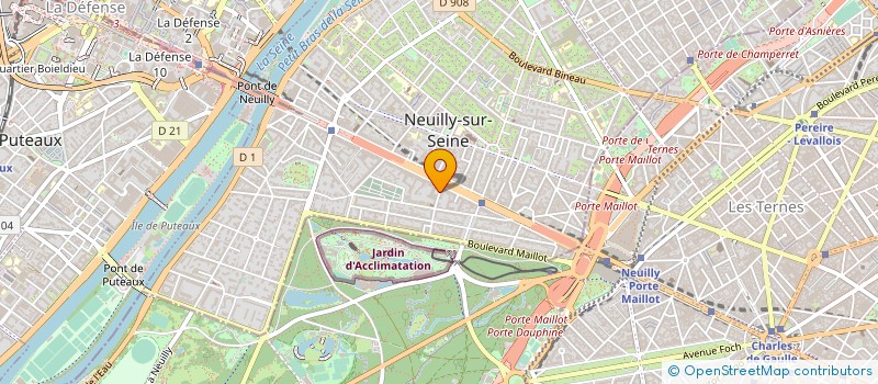 localisation de l'entreprise MADAME AURORE FRIEDLANDER à NEUILLY-SUR-SEINE