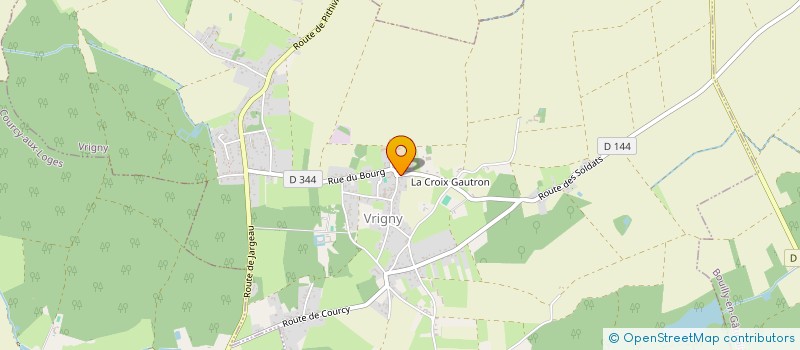 localisation de l'entreprise MADAME AURORE GABILLON à VRIGNY