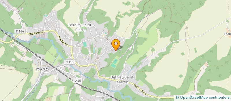 localisation de l'entreprise MADAME AURORE GALLARD  BETHISY-SAINT-PIERRE