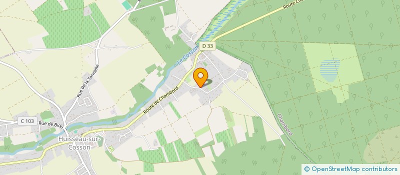 localisation de l'entreprise MADAME AURORE GALLOUX  MONTLIVAULT