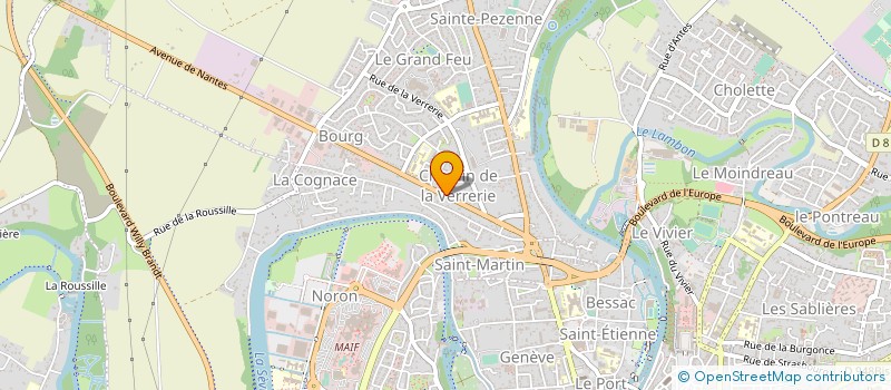 localisation de l'entreprise MADAME AURORE GALMICHE à NIORT