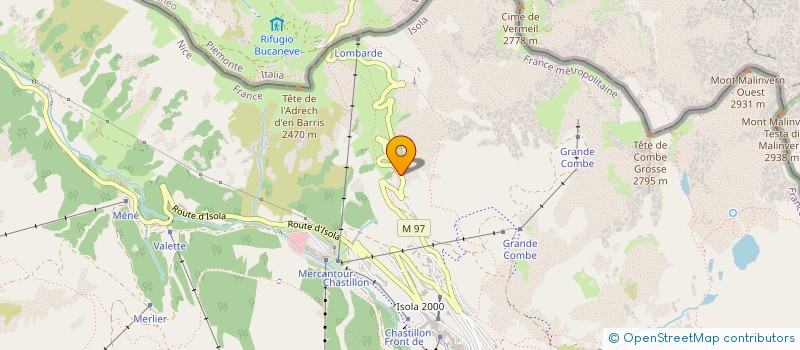 localisation de l'entreprise MADAME AURORE GALUY  ISOLA