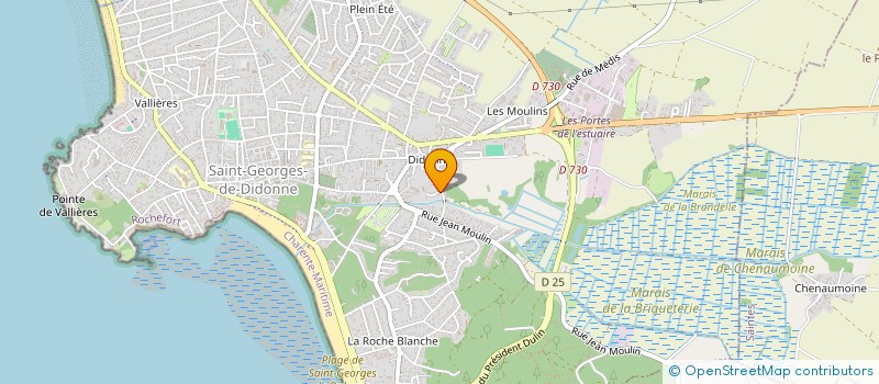 localisation de l'entreprise MADAME AURORE GAUCHERON  SAINT-GEORGES-DE-DIDONNE