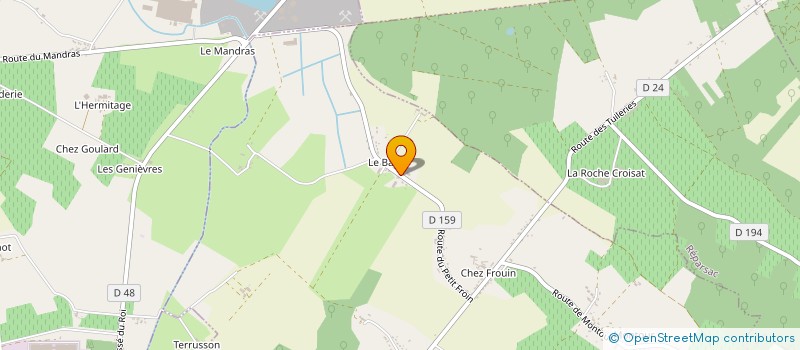 localisation de l'entreprise MADAME AURORE GAUMONT  LA BARTHE-DE-NESTE