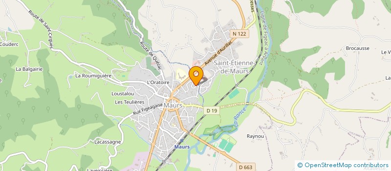 localisation de l'entreprise MADAME AURORE GAZAL à MAURS