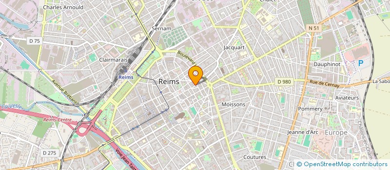 localisation de l'entreprise MADAME AURORE GEERS  REIMS