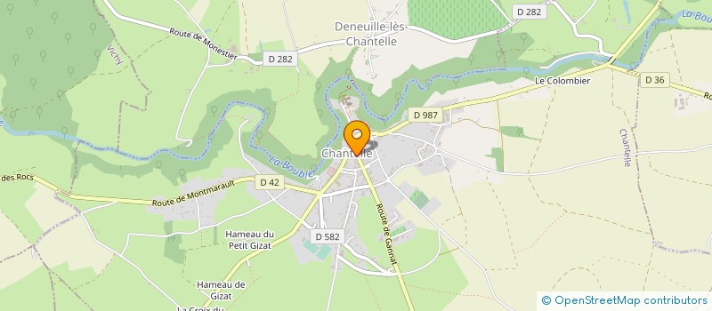 localisation de l'entreprise MADAME AURORE GENEBRIER à CHARROUX