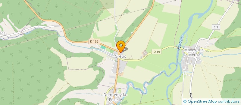 localisation de l'entreprise MADAME AURORE GENET-ROBINEAU  GREUX