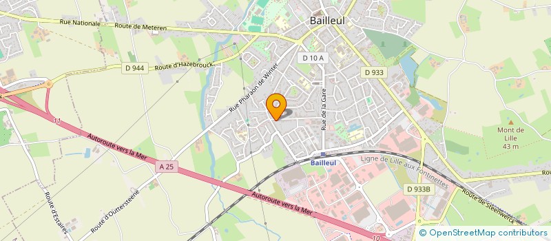 localisation de l'entreprise MADAME AURORE GICQUEL à BAILLEUL