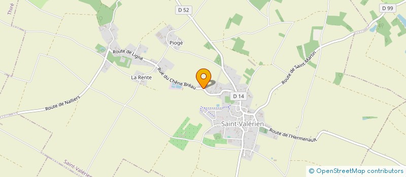 localisation de l'entreprise MADAME AURORE GIGUET  SAINT-VALERIEN