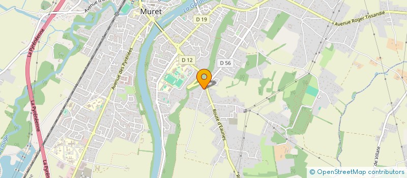 localisation de l'entreprise MADAME AURORE GOBIN  MURET