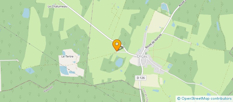 localisation de l'entreprise MADAME AURORE GORIN  ORCAY