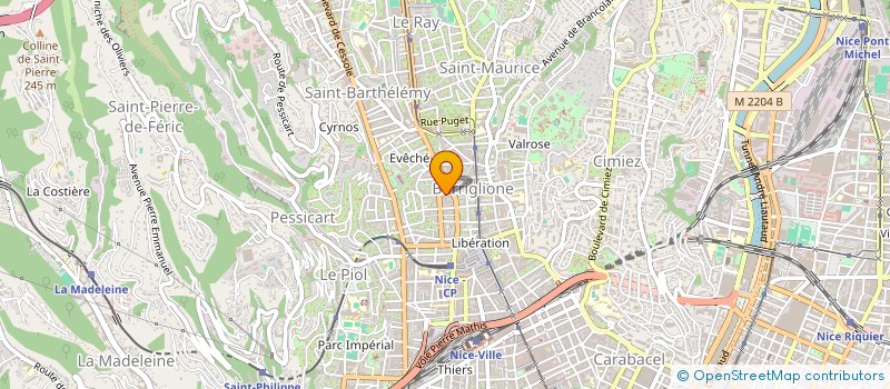 localisation de l'entreprise MADAME AURORE GOUGIS à NICE