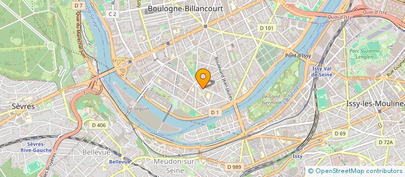 localisation de l'entreprise MADAME AURORE GOURLAY à BOULOGNE-BILLANCOURT