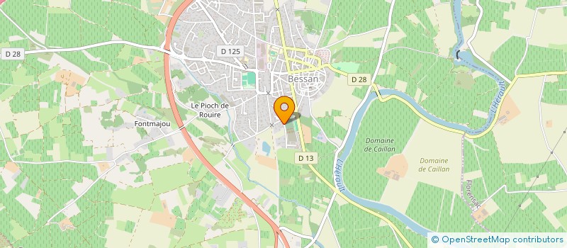 localisation de l'entreprise MADAME AURORE GRAGLIA  BESSAN