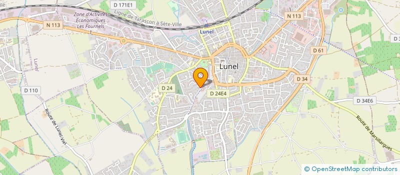 localisation de l'entreprise MADAME AURORE GRAJWODA à LUNEL