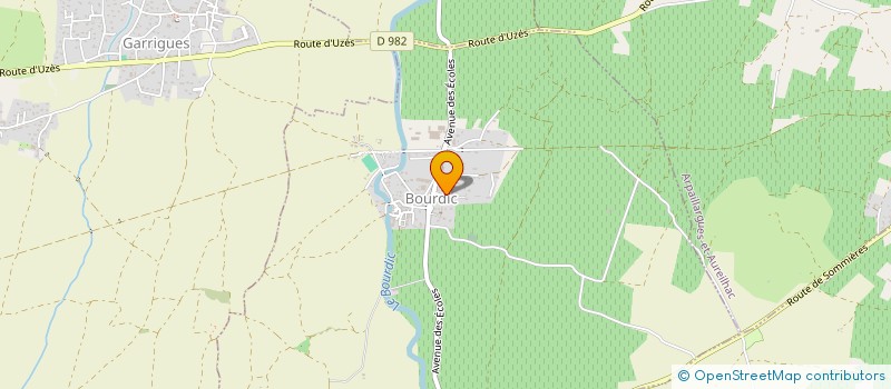 localisation de l'entreprise MADAME AURORE GRANGETTE  BOURDIC