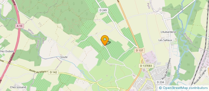 localisation de l'entreprise MADAME AURORE GRELARD  SAINT-LEGER