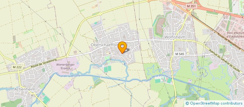 localisation de l'entreprise MADAME AURORE GRETHEN  MOLSHEIM