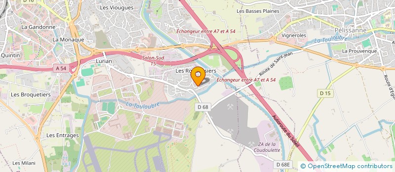 localisation de l'entreprise MADAME AURORE GRIMAUD à SALON-DE-PROVENCE