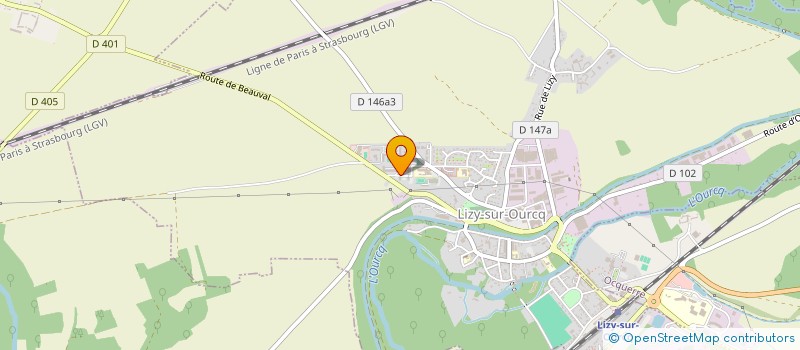 localisation de l'entreprise MADAME AURORE GROULT  LIZY-SUR-OURCQ