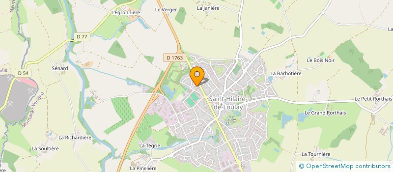 localisation de l'entreprise MADAME AURORE GUICHAOUA à MONTAIGU-VENDEE