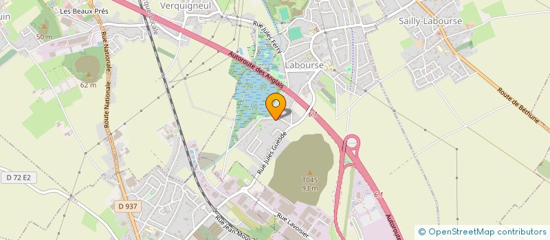 localisation de l'entreprise MADAME AURORE GUILBERT  LABOURSE