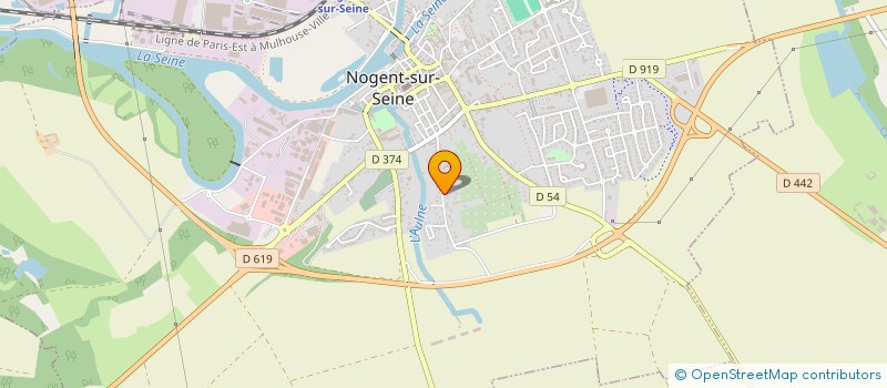 localisation de l'entreprise MADAME AURORE GUILBERT à NOGENT-SUR-SEINE