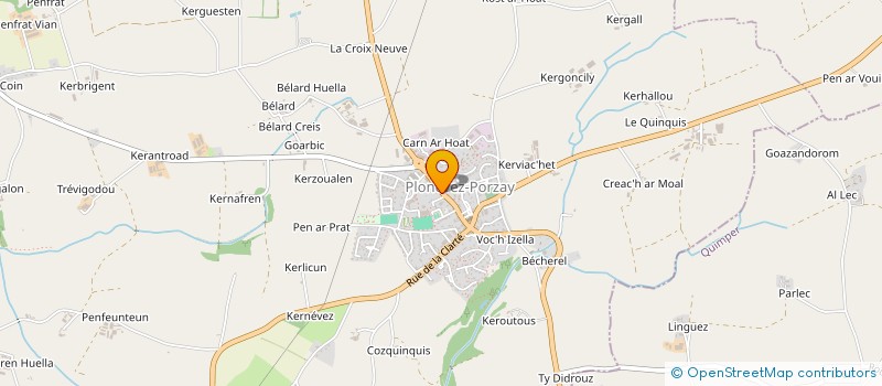 localisation de l'entreprise MADAME AURORE GUILLEMET à PLONEVEZ-PORZAY