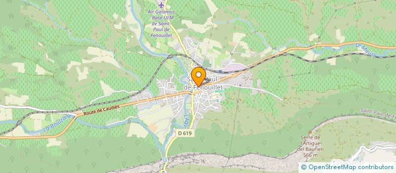 localisation de l'entreprise MADAME AURORE GUILLOT  CAUDIES-DE-FENOUILLEDES