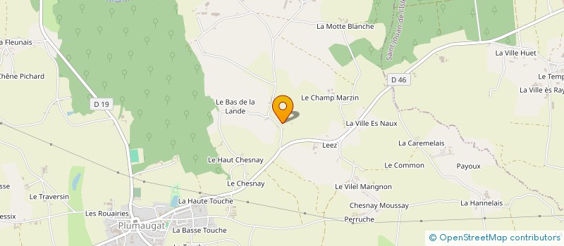 localisation de l'entreprise MADAME AURORE GUILMET  PLUMAUGAT