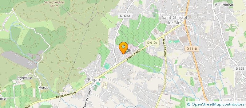 localisation de l'entreprise MADAME AURORE GUIZARD  BAGARD