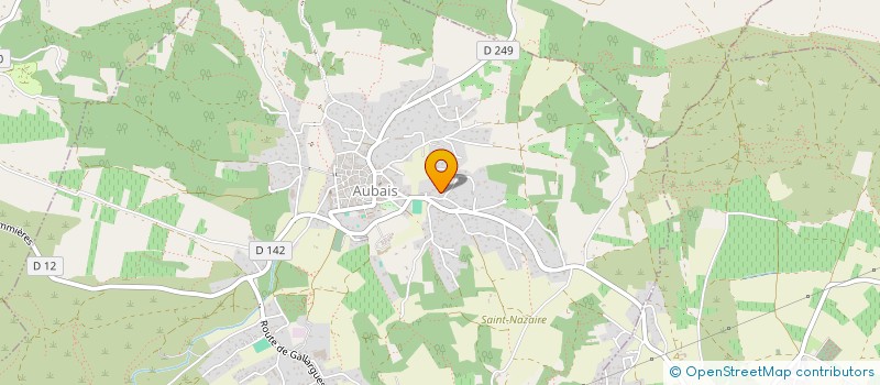 localisation de l'entreprise MADAME AURORE GUTIERREZ  AUBAIS