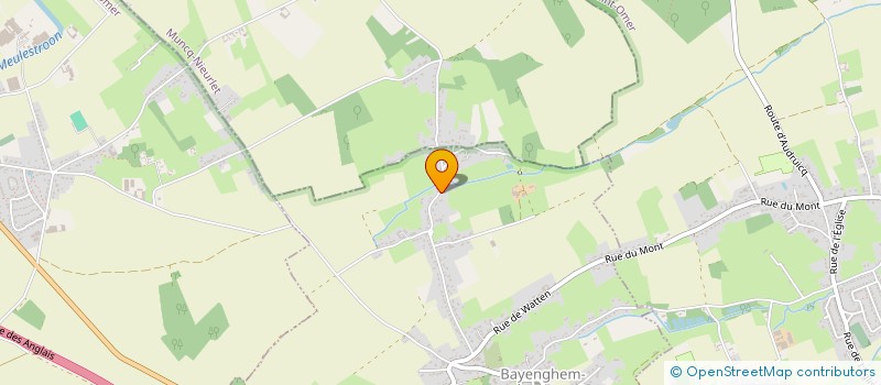 localisation de l'entreprise MADAME AURORE GUYOT  BAYENGHEM-LES-EPERLECQUES