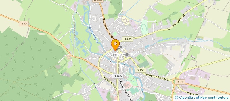 localisation de l'entreprise MADAME AURORE HAMAND  RAMBERVILLERS