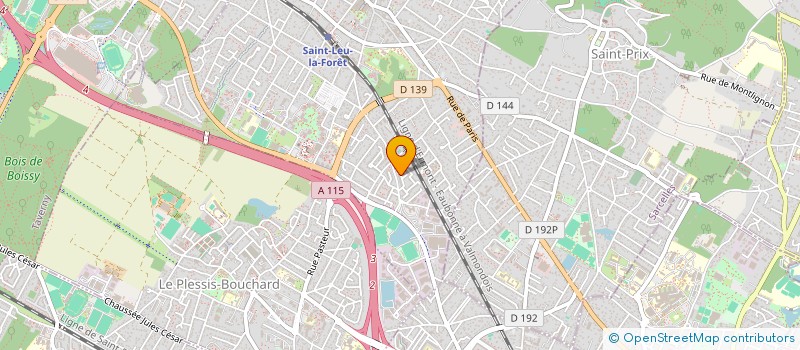 localisation de l'entreprise MADAME AURORE HANRY  SAINT-LEU-LA-FORET