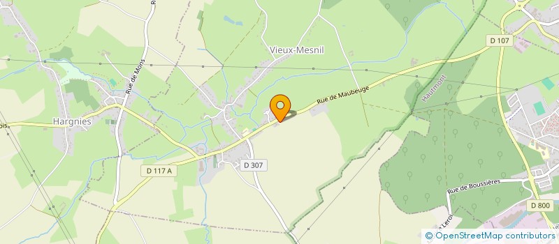 localisation de l'entreprise MADAME AURORE HARBONNIER  PONT-SUR-SAMBRE