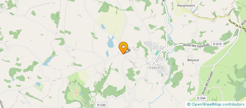 localisation de l'entreprise MADAME AURORE HAUDEBAULT  LE BAS SEGALA