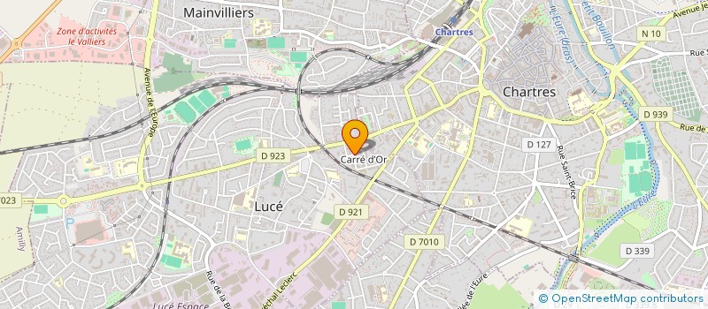 localisation de l'entreprise MADAME AURORE HECQUET à LUCE