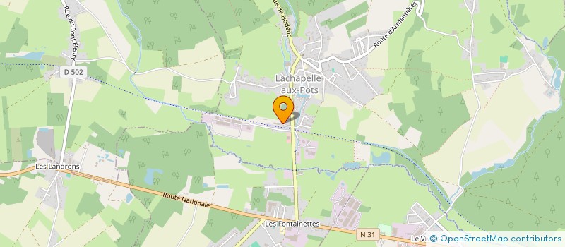 localisation de l'entreprise MADAME AURORE HEDIN  SAINT-PAUL