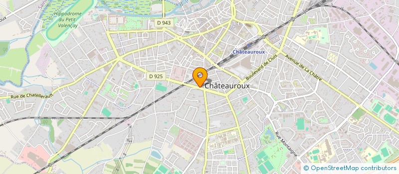localisation de l'entreprise MADAME AURORE HEPBURN à CHATEAUROUX