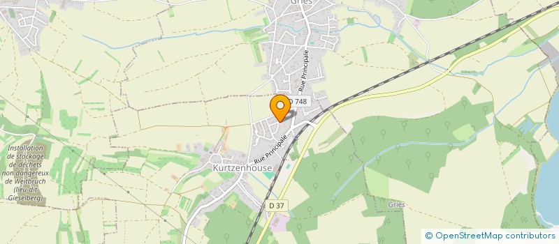 localisation de l'entreprise MADAME AURORE HOMINAL  KURTZENHOUSE