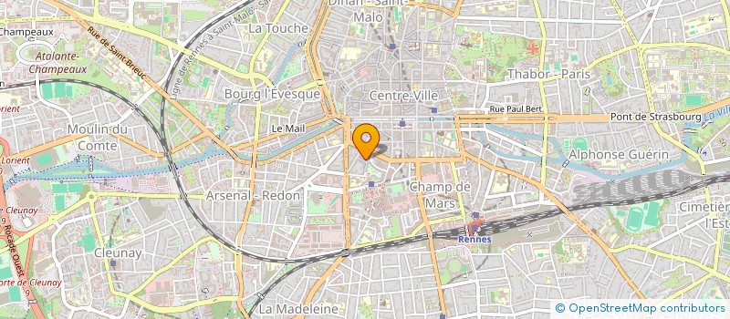 localisation de l'entreprise MADAME AURORE HUET  RENNES