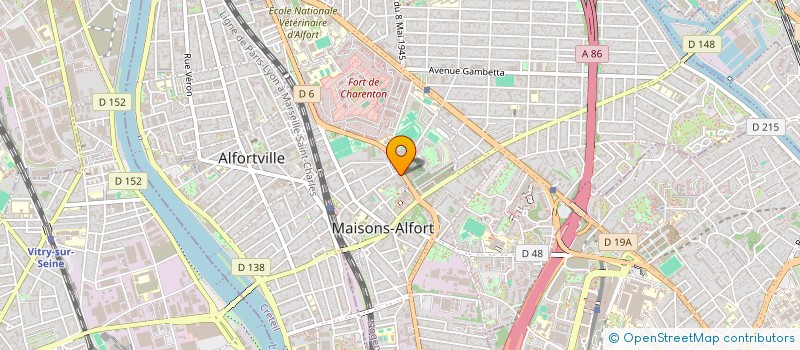 localisation de l'entreprise MADAME AURORE HUMBLOT  MAISONS-ALFORT